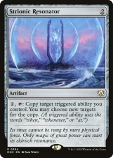Strionic Resonator card image