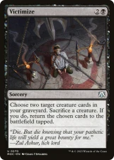 Victimize card image