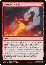 Coming In Hot card image