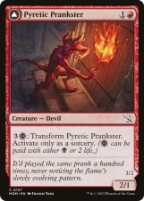 Pyretic Prankster // Glistening Goremonger card image