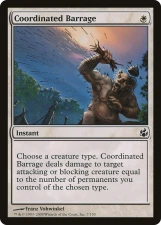 Coordinated Barrage card image