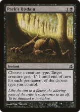 Pack’s Disdain card image