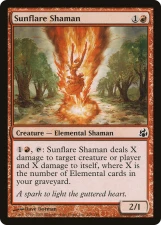 Sunflare Shaman card image