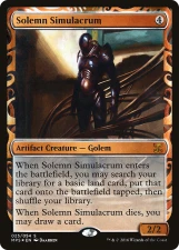 Solemn Simulacrum card image