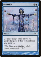 Override card image