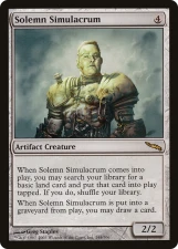 Solemn Simulacrum card image