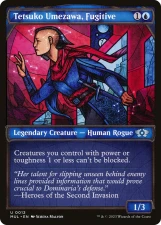 Tetsuko Umezawa, Fugitive card image