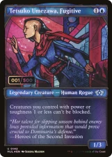 Tetsuko Umezawa, Fugitive card image