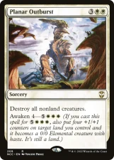 Planar Outburst card image