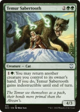 Temur Sabertooth card image