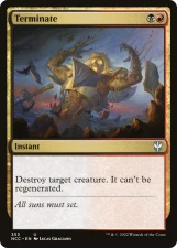 Terminate card image