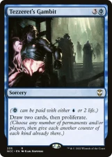 Tezzeret’s Gambit card image