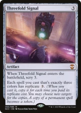 Threefold Signal card image