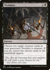 Victimize card image