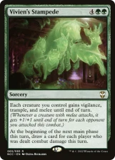 Vivien’s Stampede card image