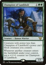 Champion of Lambholt card image