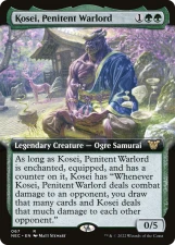 Kosei, Penitent Warlord card image