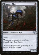 Shimmer Myr card image