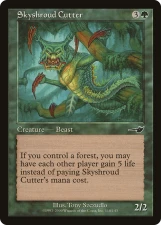 Skyshroud Cutter card image