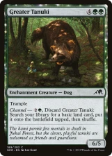 Greater Tanuki card image