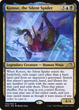 Kotose, the Silent Spider card image