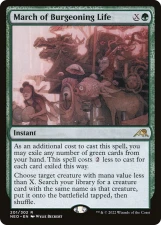 March of Burgeoning Life card image