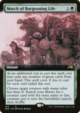 March of Burgeoning Life card image