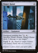 Ninja’s Kunai card image