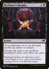 Reckoner’s Bargain card image