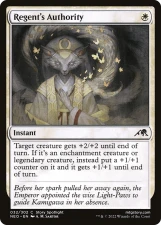 Regent’s Authority card image
