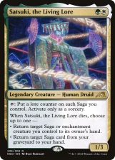Satsuki, the Living Lore card image