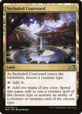 Secluded Courtyard card image