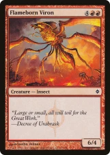 Flameborn Viron card image