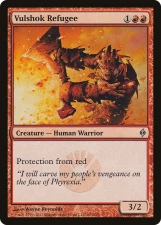 Vulshok Refugee card image