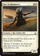 Kor Scythemaster card image