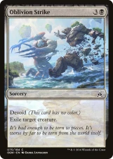 Oblivion Strike card image