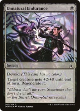 Unnatural Endurance card image