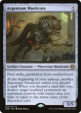 Argentum Masticore card image
