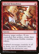 Gleeful Demolition card image
