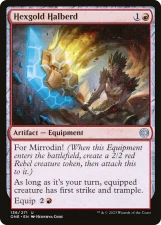 Hexgold Halberd card image