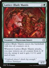 Lattice-Blade Mantis card image