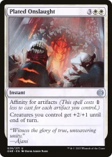 Plated Onslaught card image