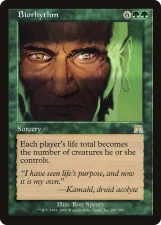 Biorhythm card image