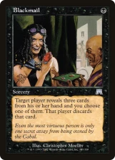 Blackmail card image