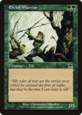 Elvish Warrior card image