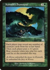 Kamahl’s Summons card image