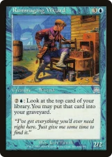 Rummaging Wizard card image