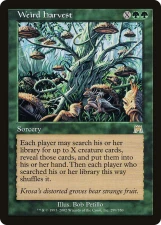 Weird Harvest card image
