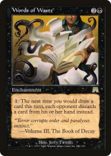 Words of Waste card image