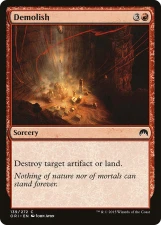 Demolish card image